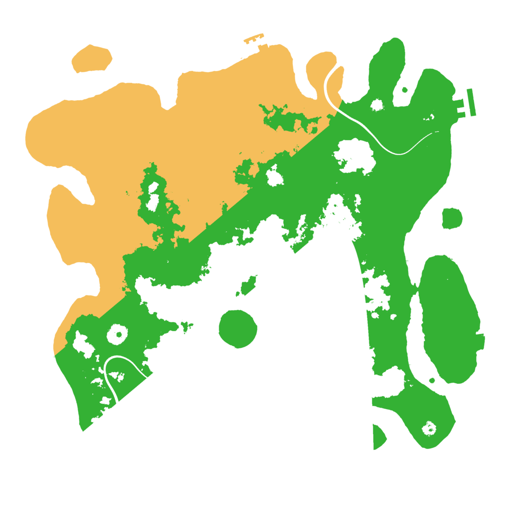 Biome Rust Map: Procedural Map, Size: 3750, Seed: 1327244143