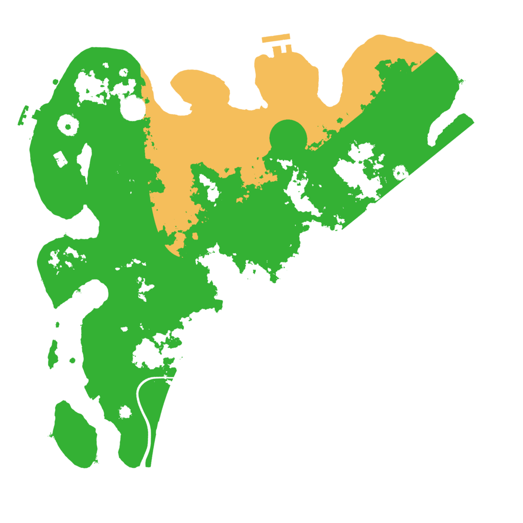 Biome Rust Map: Procedural Map, Size: 3750, Seed: 1899159424
