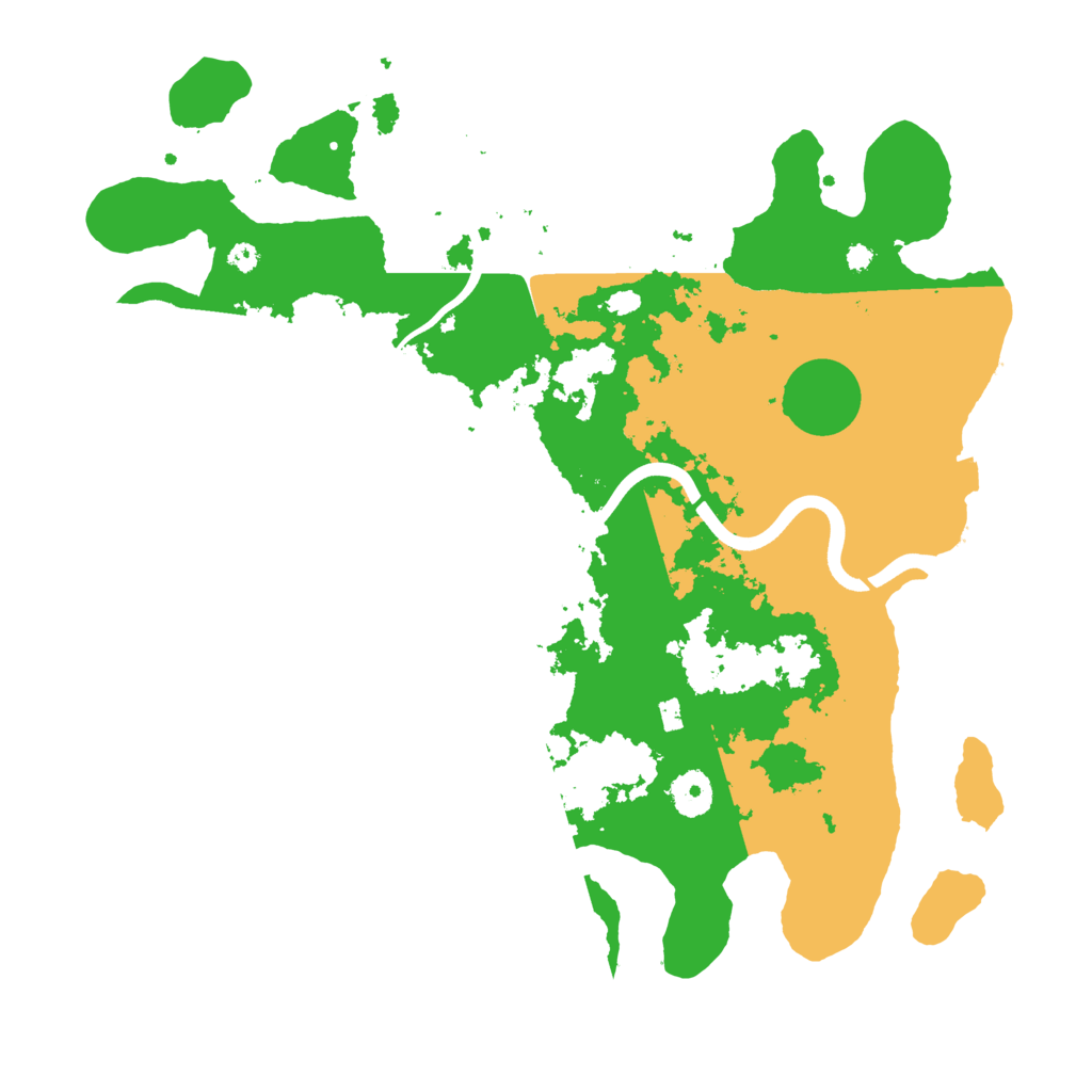 Biome Rust Map: Procedural Map, Size: 3750, Seed: 1452740685