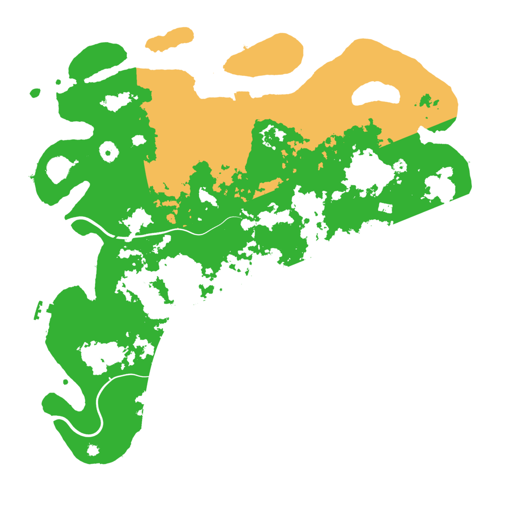 Biome Rust Map: Procedural Map, Size: 3900, Seed: 2625