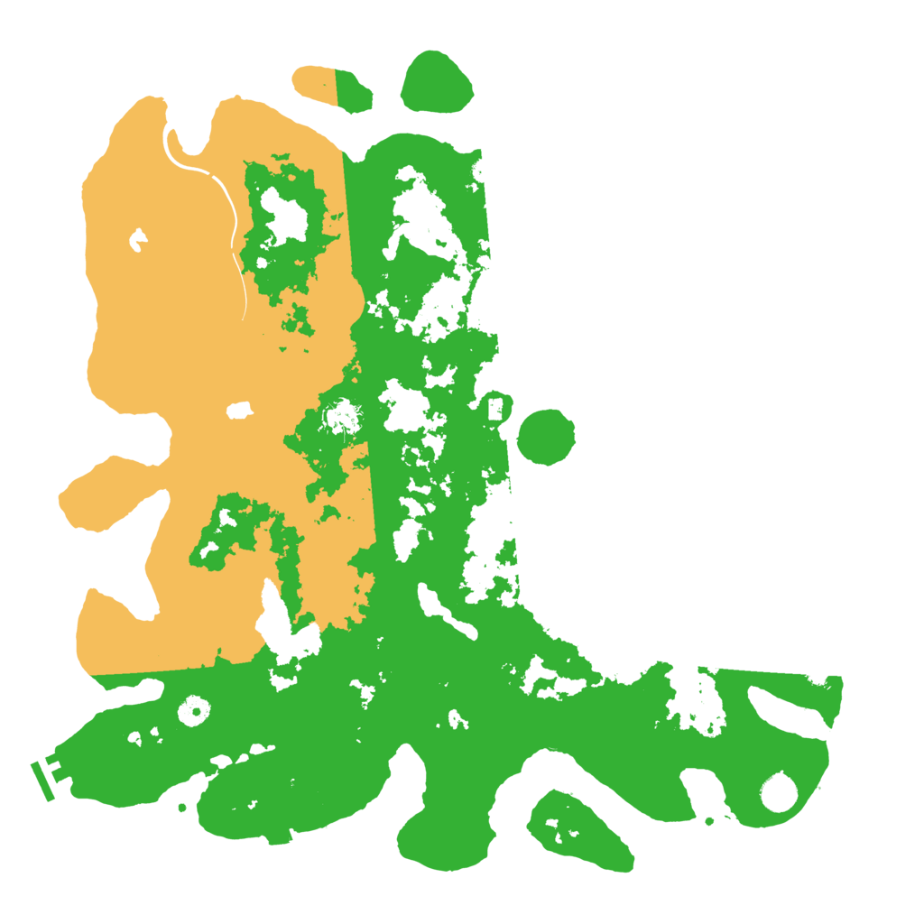 Biome Rust Map: Procedural Map, Size: 4500, Seed: 7638764