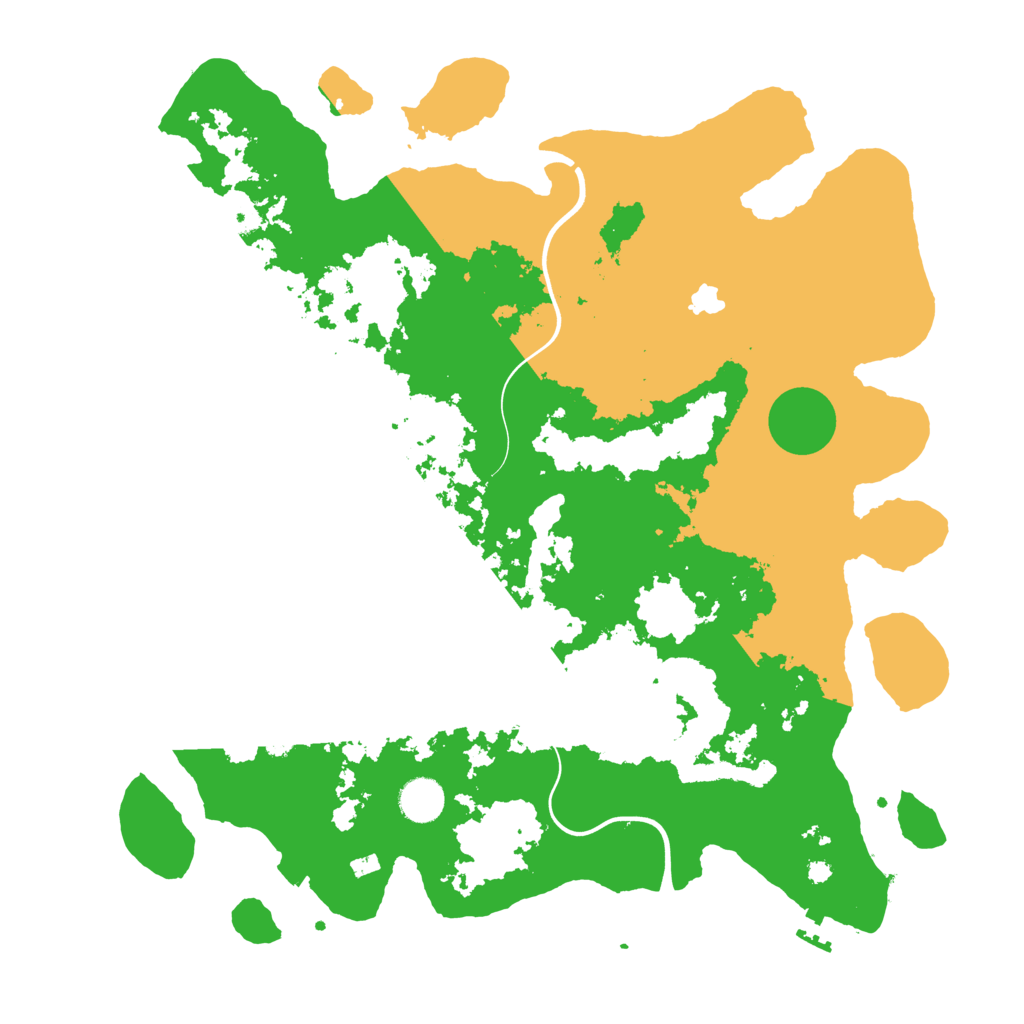Biome Rust Map: Procedural Map, Size: 4000, Seed: 1807173229