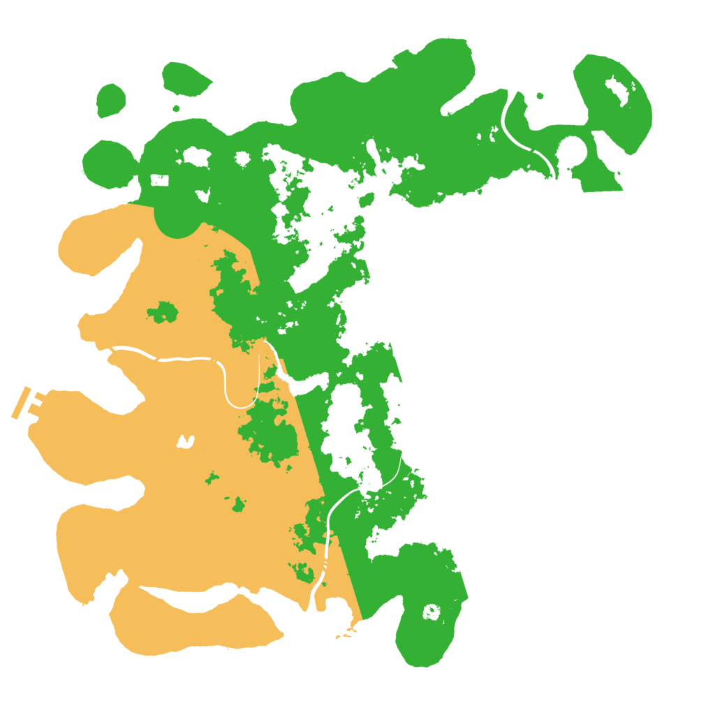 Biome Rust Map: Procedural Map, Size: 4250, Seed: 175895239