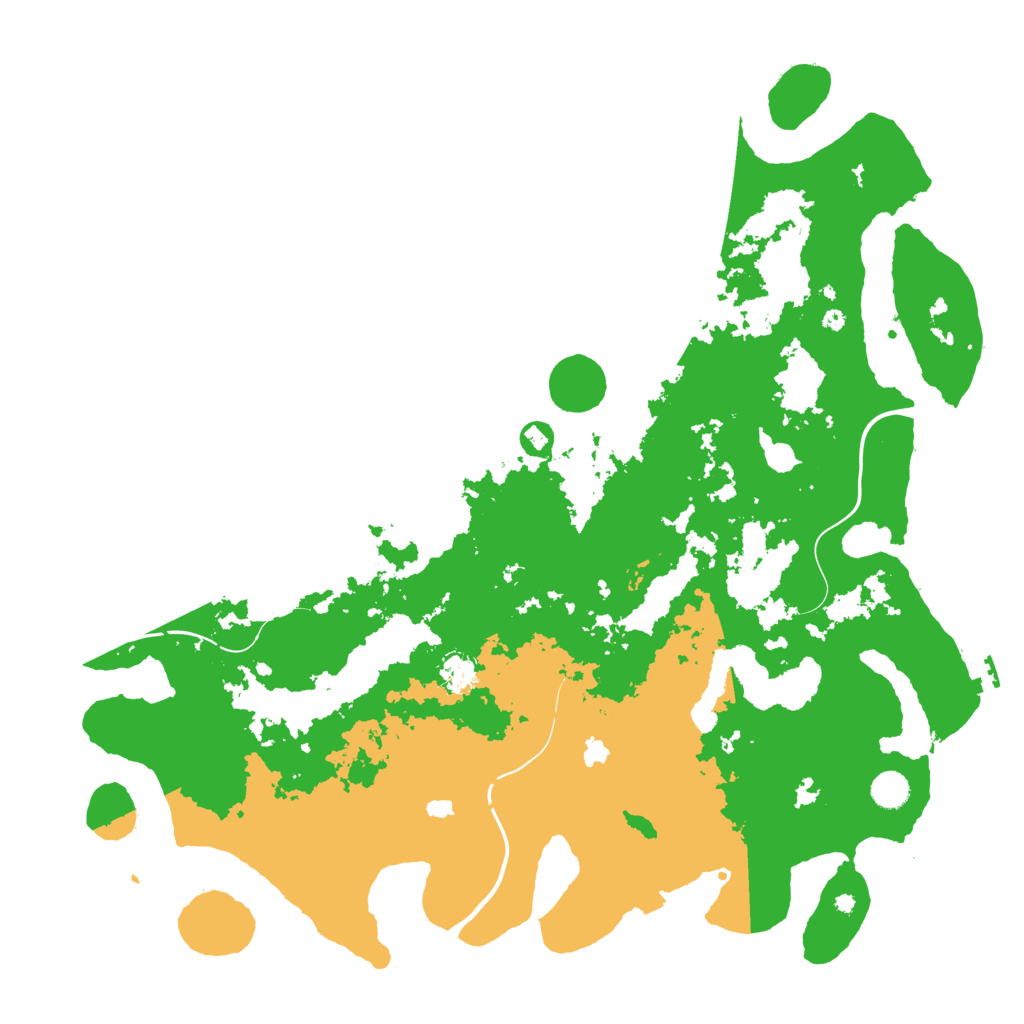 Biome Rust Map: Procedural Map, Size: 4750, Seed: 430020743