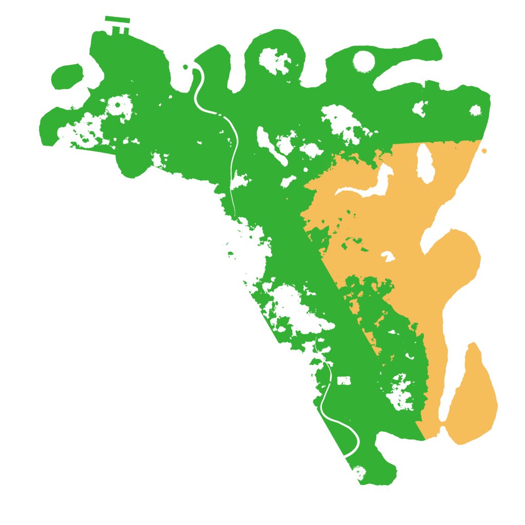 Biome Rust Map: Procedural Map, Size: 4250, Seed: 6032025