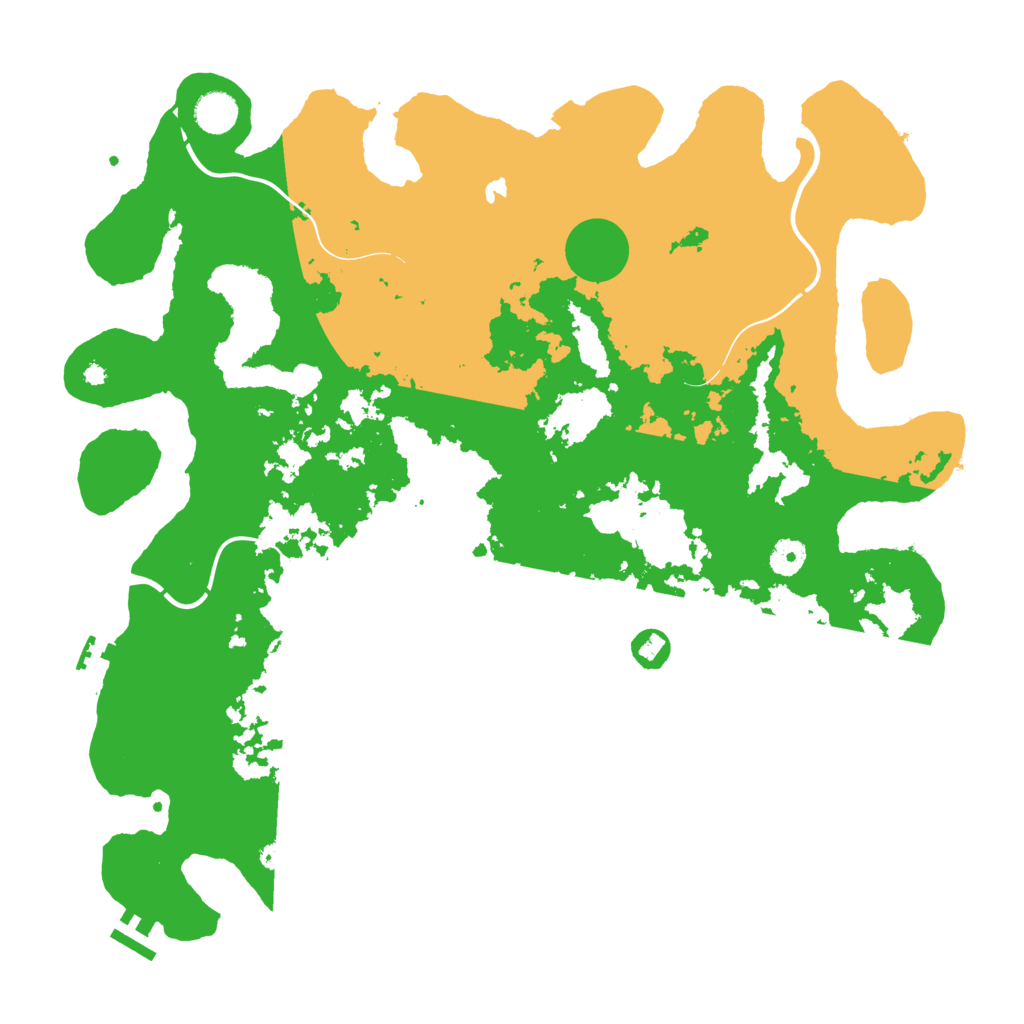 Biome Rust Map: Procedural Map, Size: 4250, Seed: 188104748