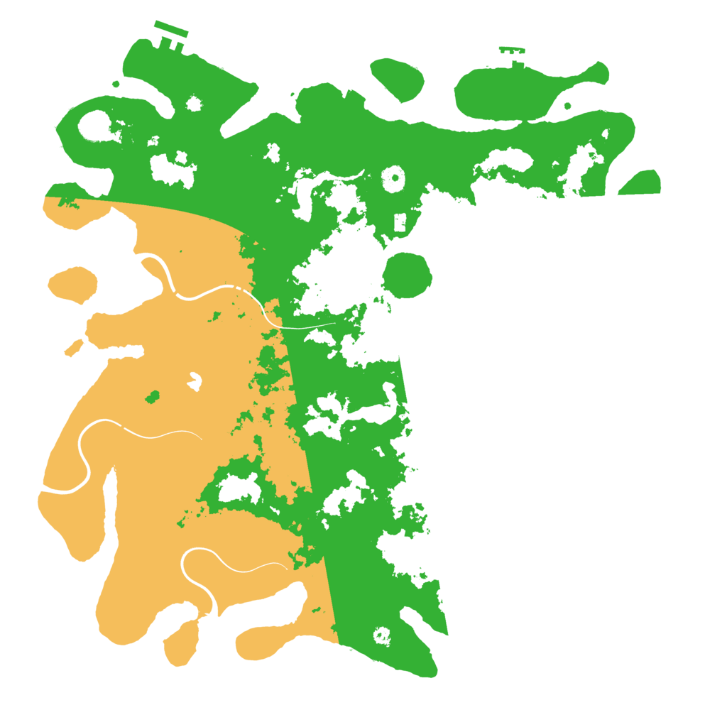 Biome Rust Map: Procedural Map, Size: 4250, Seed: 126489607