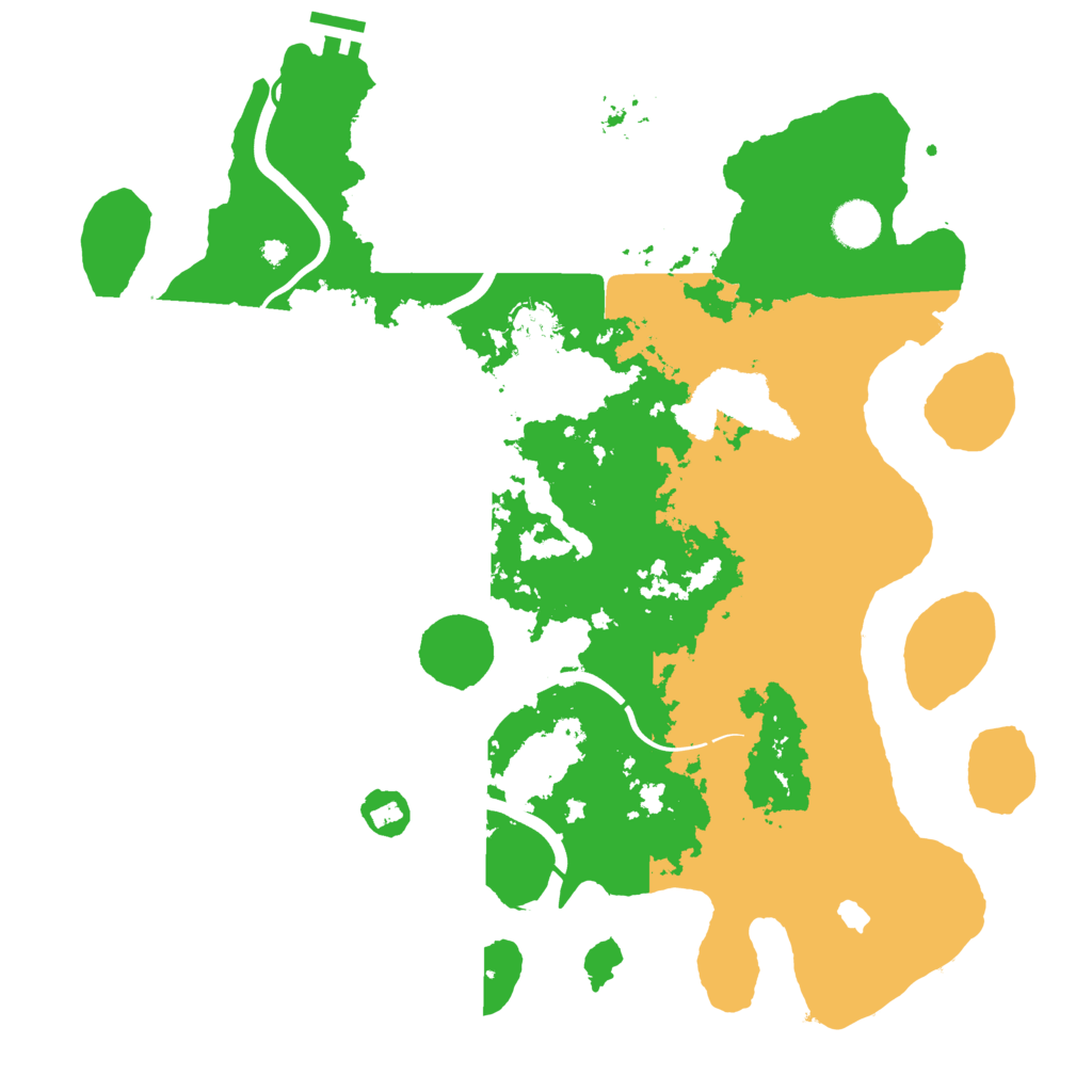 Biome Rust Map: Procedural Map, Size: 4000, Seed: 640251436