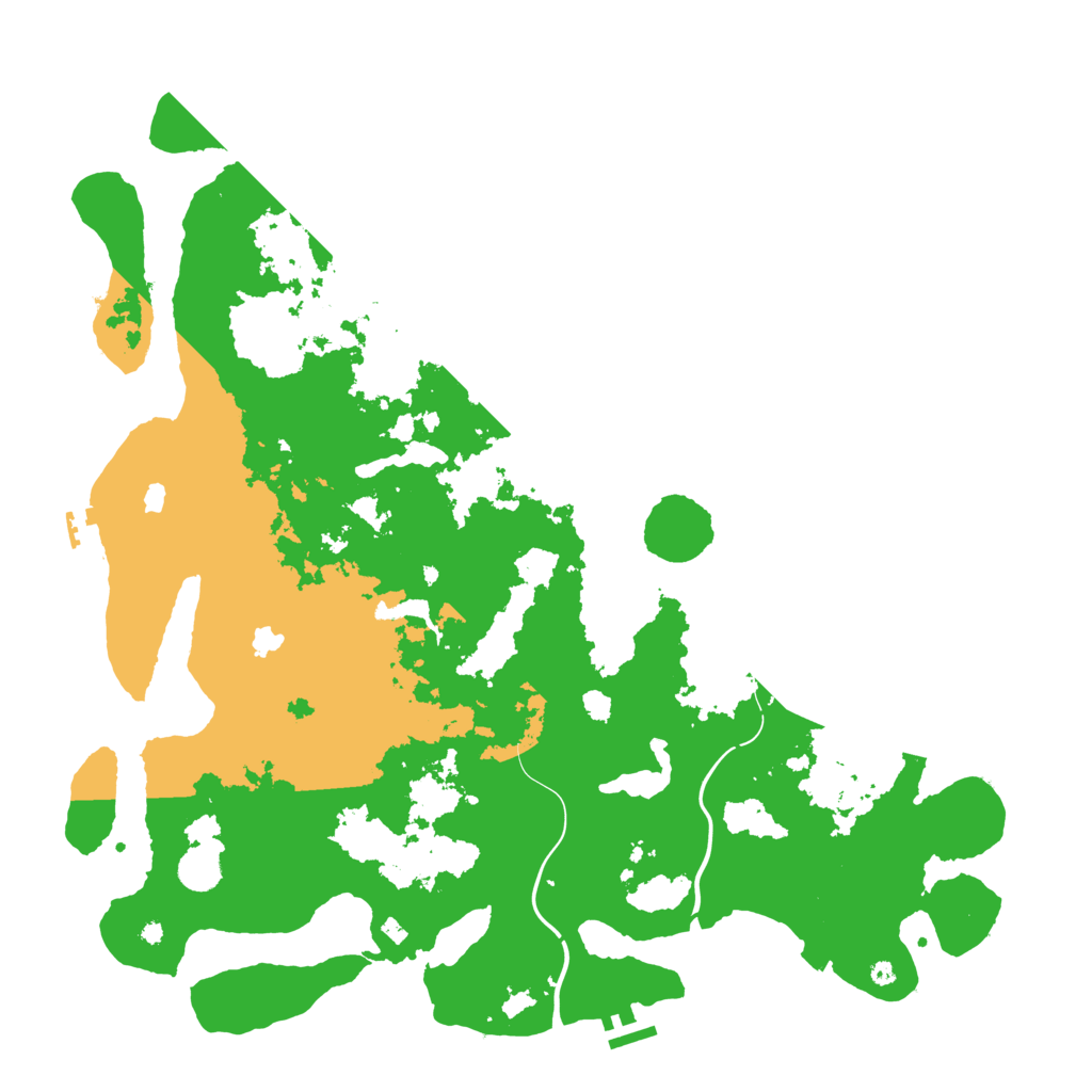 Biome Rust Map: Procedural Map, Size: 4510, Seed: 307