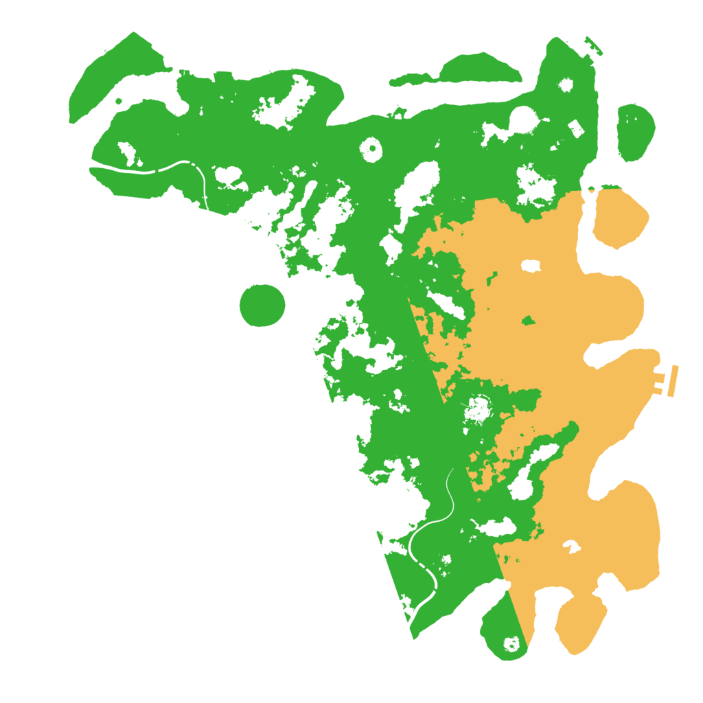 Biome Rust Map: Procedural Map, Size: 4500, Seed: 3062025