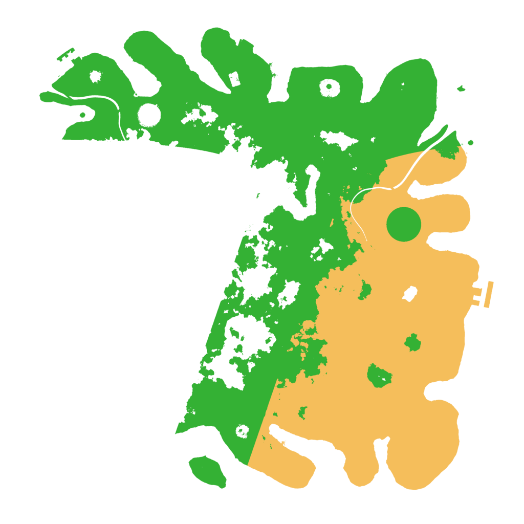Biome Rust Map: Procedural Map, Size: 4000, Seed: 1442287358