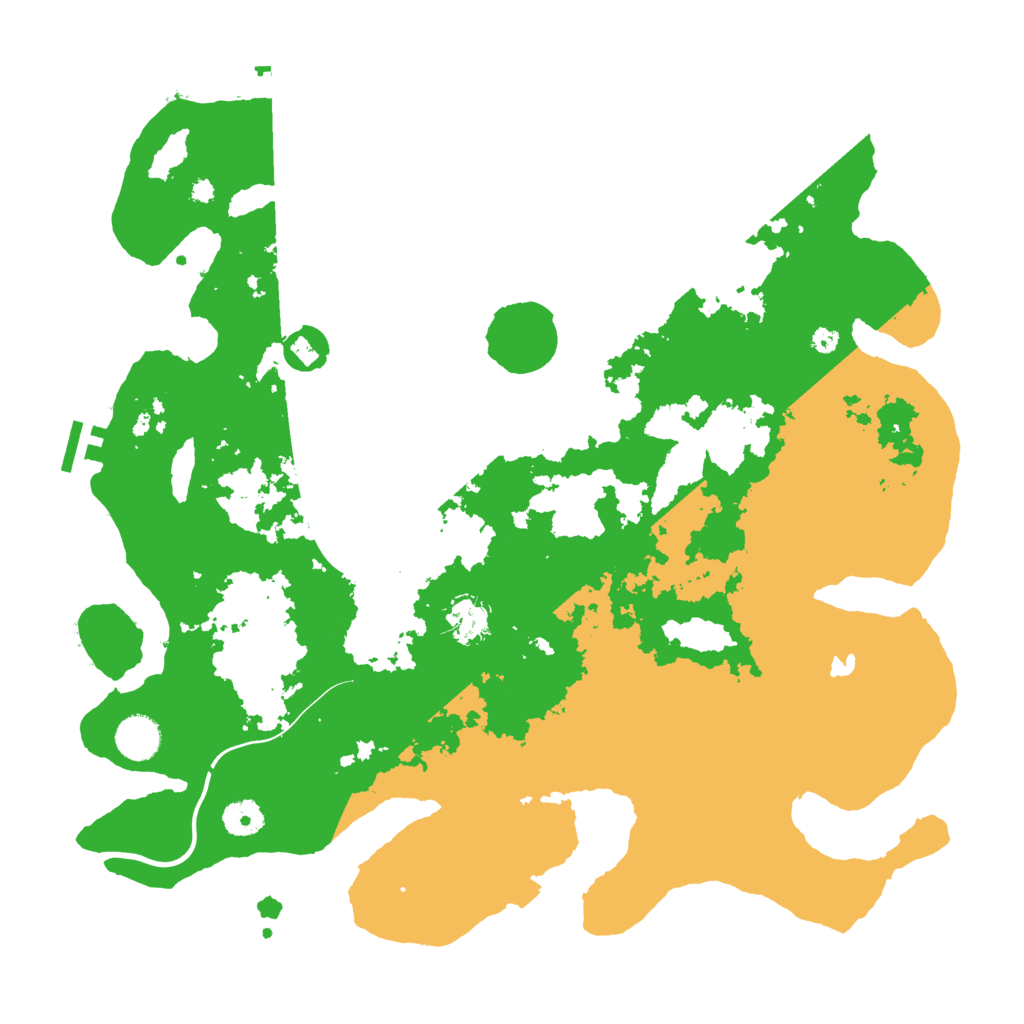 Biome Rust Map: Procedural Map, Size: 4000, Seed: 2049273991