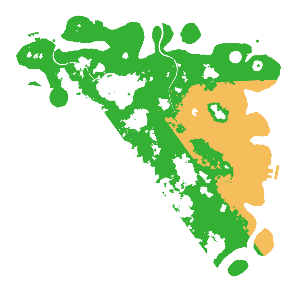 Biome Rust Map: Procedural Map, Size: 4250, Seed: 1546278125