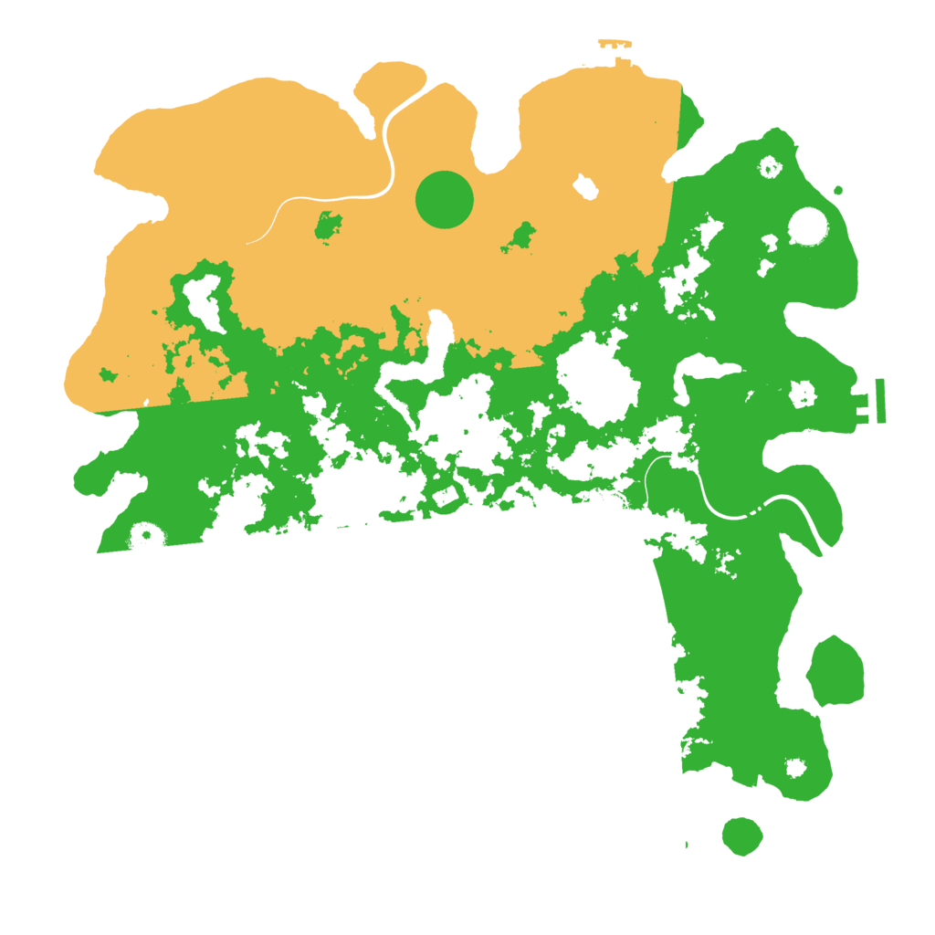 Biome Rust Map: Procedural Map, Size: 4250, Seed: 1631003306