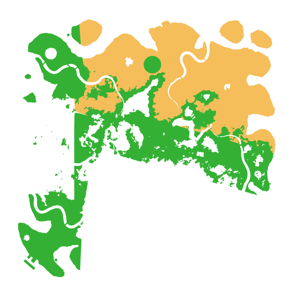 Biome Rust Map: Procedural Map, Size: 4500, Seed: 1812735969