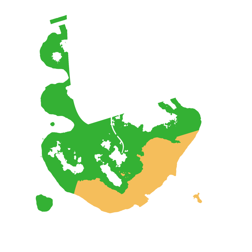 Biome Rust Map: Procedural Map, Size: 2400, Seed: 1567528821