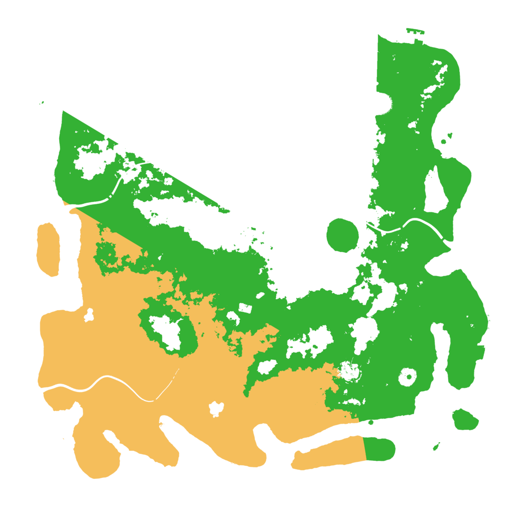 Biome Rust Map: Procedural Map, Size: 4250, Seed: 2100816674