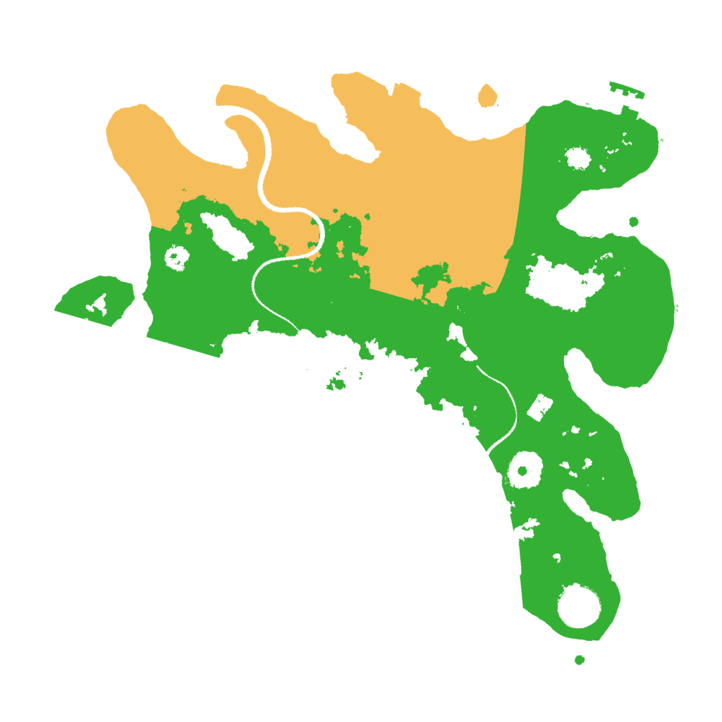 Biome Rust Map: Procedural Map, Size: 3000, Seed: 192882867