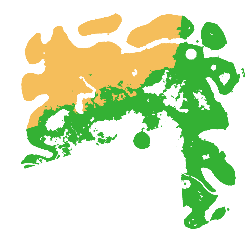 Biome Rust Map: Procedural Map, Size: 4000, Seed: 1787430683