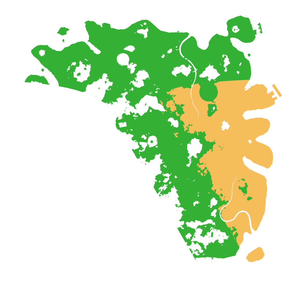 Biome Rust Map: Procedural Map, Size: 4250, Seed: 75471885