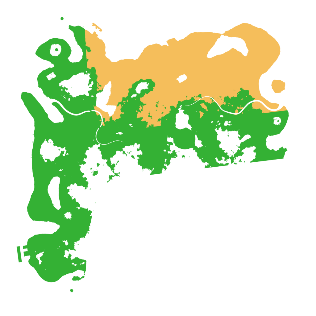 Biome Rust Map: Procedural Map, Size: 4000, Seed: 86754163