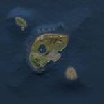 Thumbnail Rust Map: Procedural Map, Size: 1200, Seed: 781765822, 1 Monuments