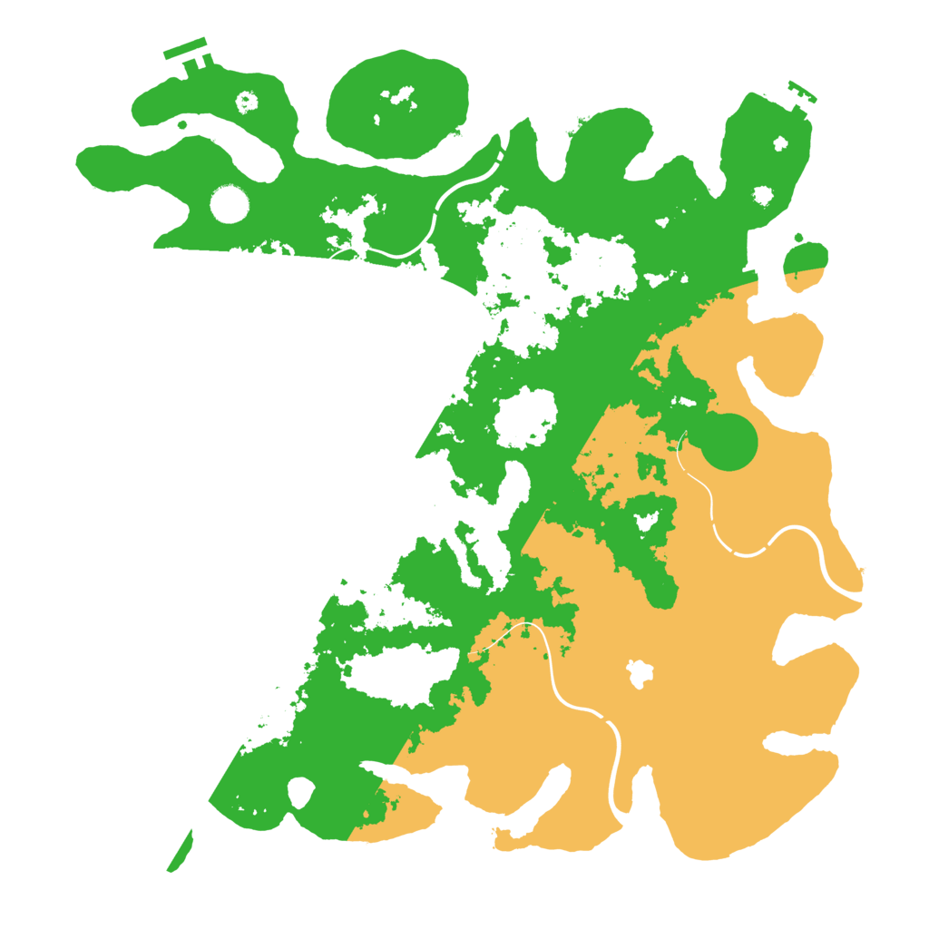 Biome Rust Map: Procedural Map, Size: 4250, Seed: 296064537