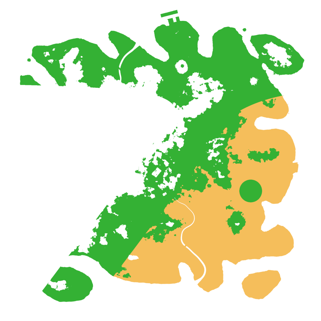 Biome Rust Map: Procedural Map, Size: 3750, Seed: 371394179