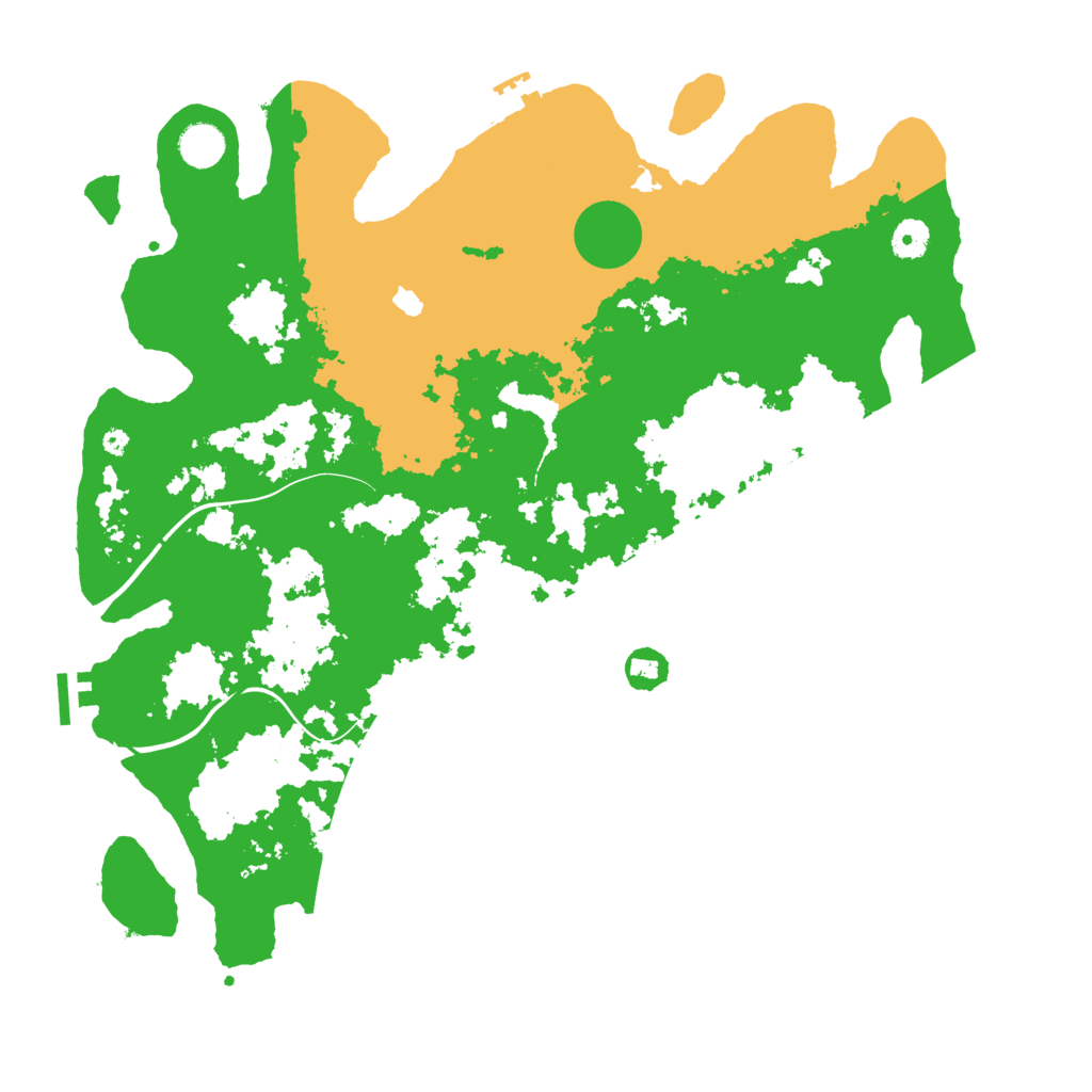 Biome Rust Map: Procedural Map, Size: 4250, Seed: 1335004578