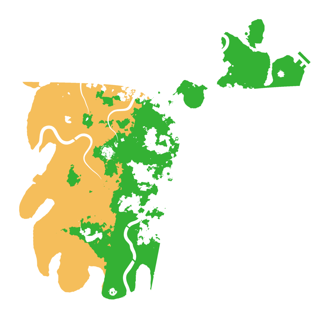 Biome Rust Map: Procedural Map, Size: 4250, Seed: 1905299334