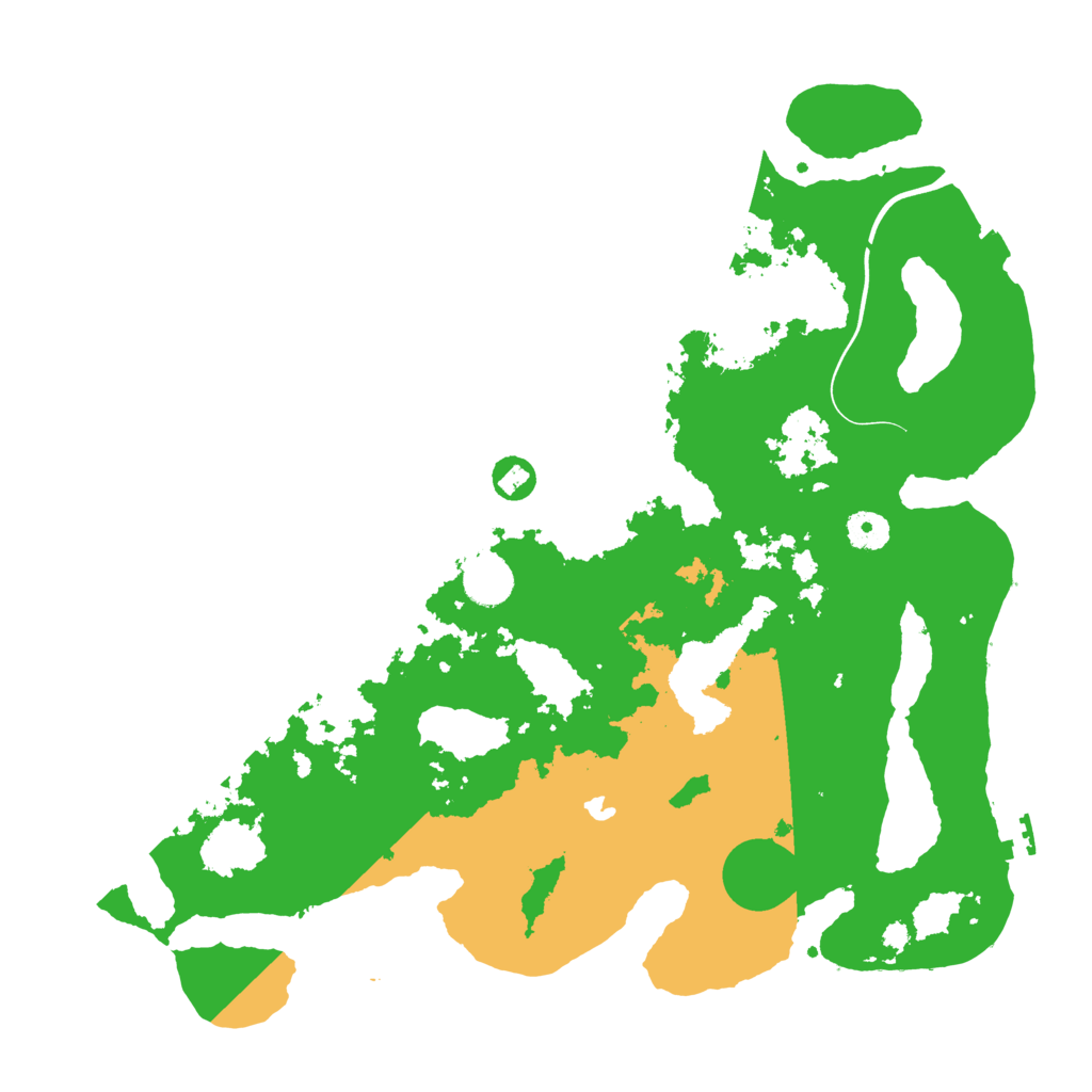 Biome Rust Map: Procedural Map, Size: 4000, Seed: 10482222