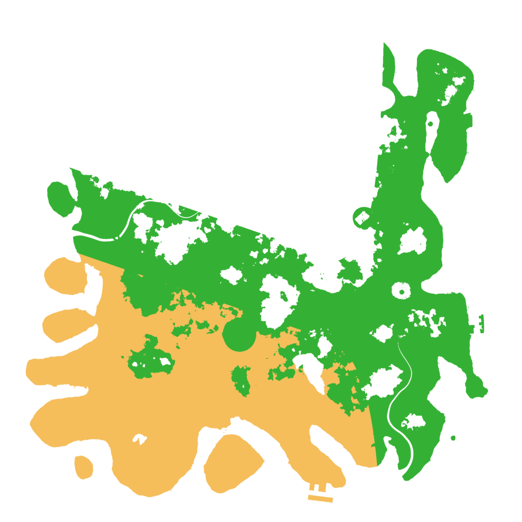 Biome Rust Map: Procedural Map, Size: 4250, Seed: 2002934700