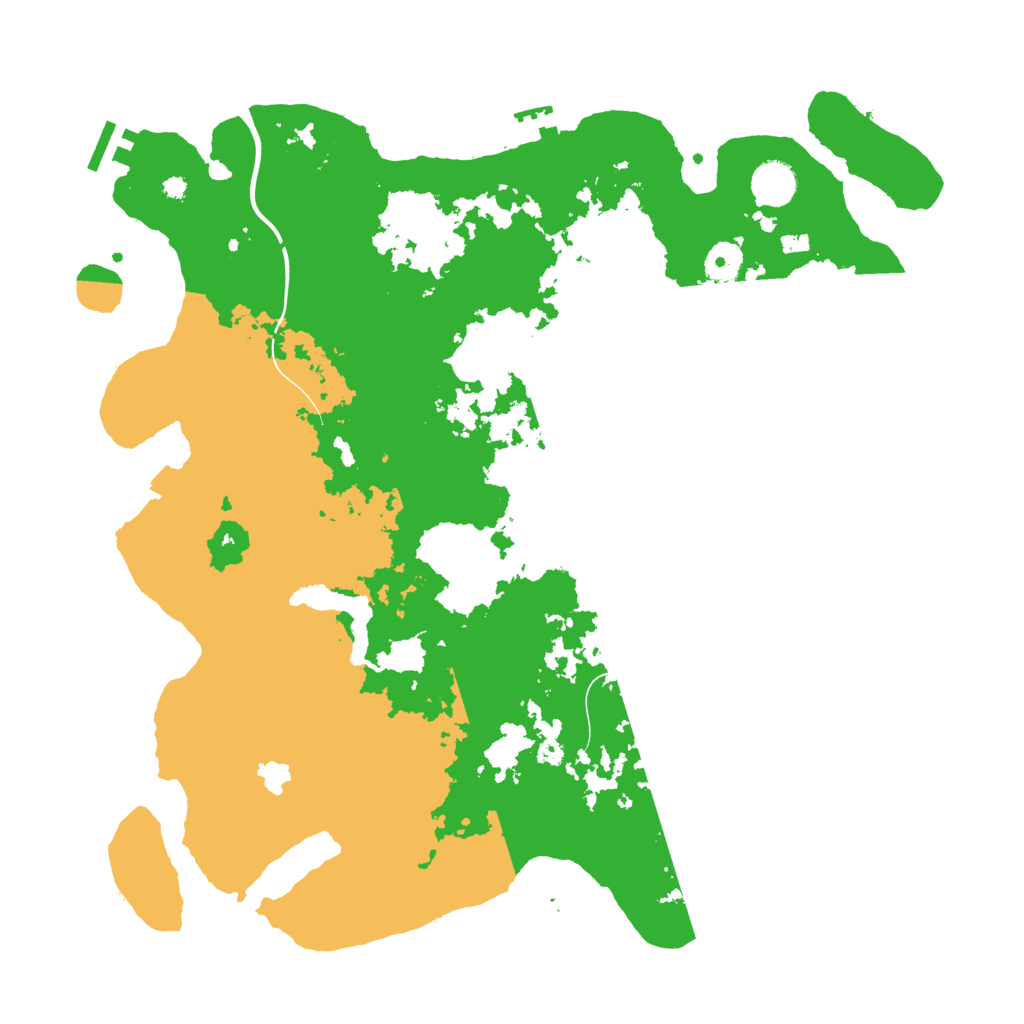 Biome Rust Map: Procedural Map, Size: 4000, Seed: 1090733409