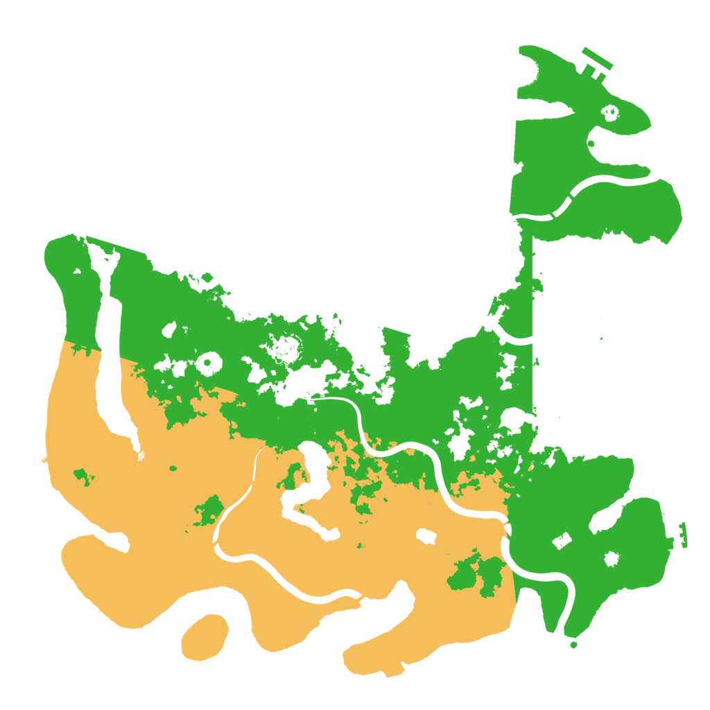 Biome Rust Map: Procedural Map, Size: 4250, Seed: 210164915