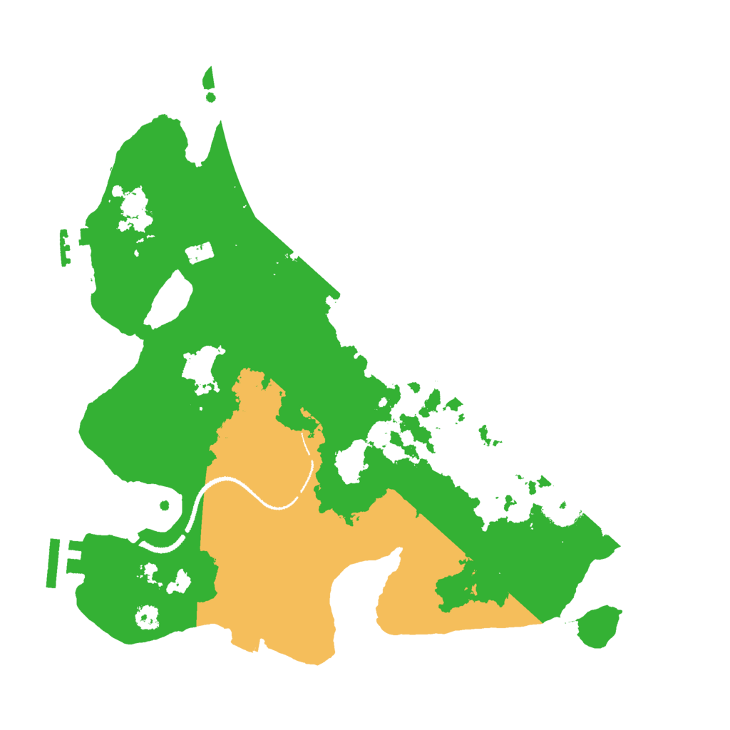 Biome Rust Map: Procedural Map, Size: 3000, Seed: 1206111616
