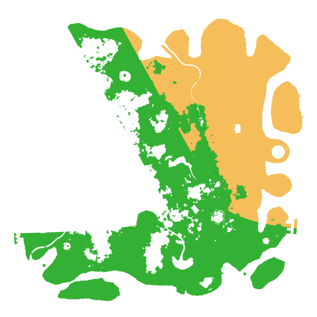 Biome Rust Map: Procedural Map, Size: 4250, Seed: 1536581142
