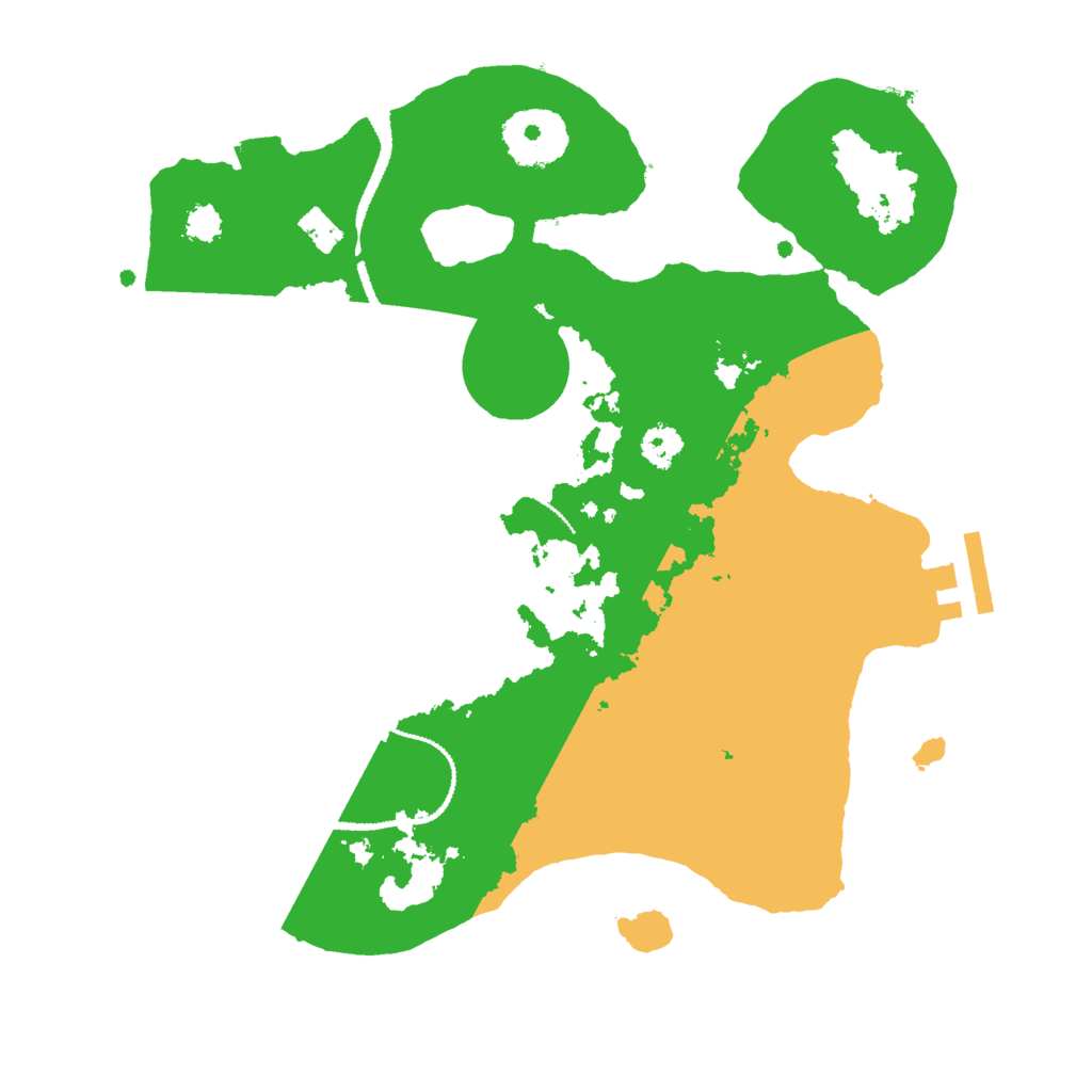 Biome Rust Map: Procedural Map, Size: 2700, Seed: 701618250