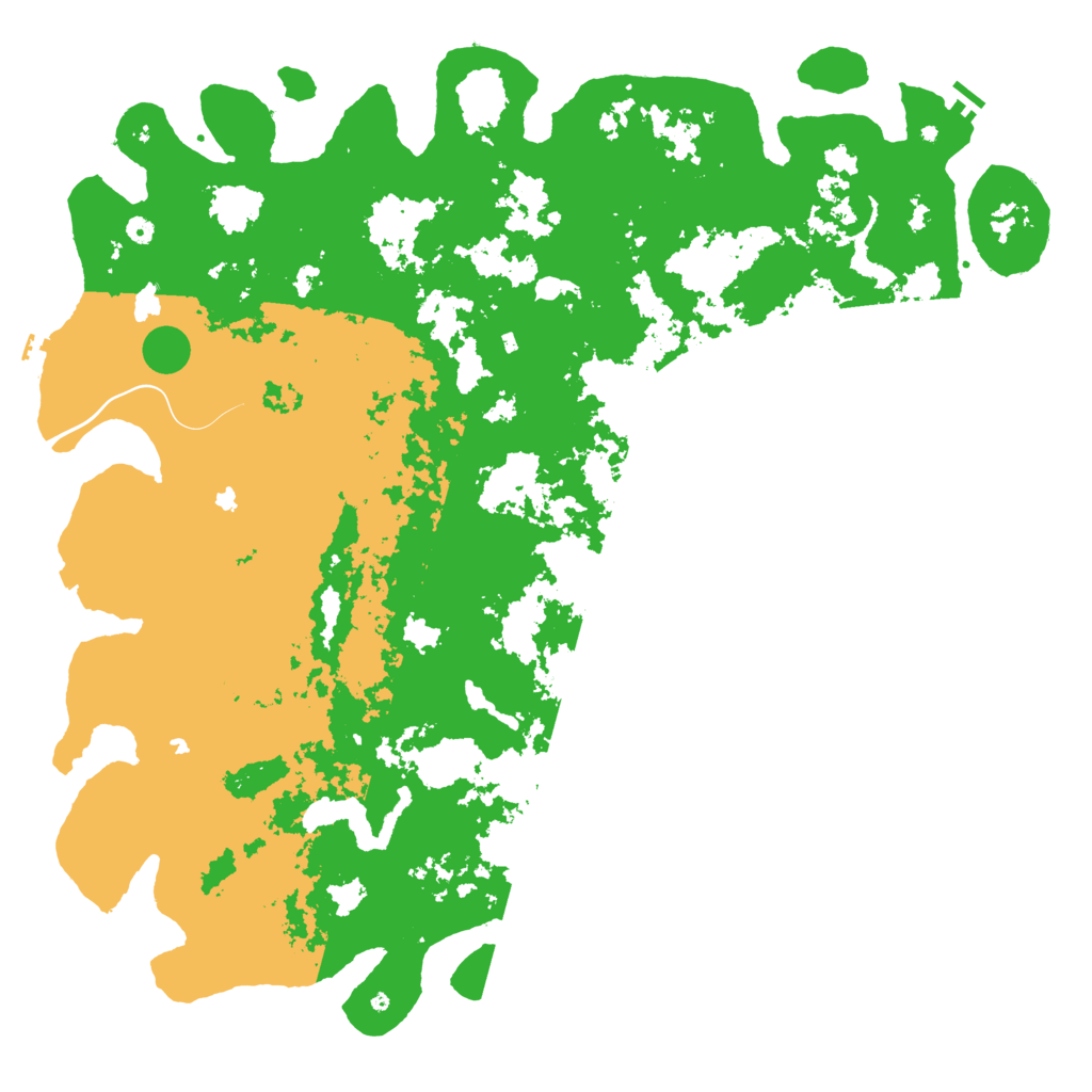 Biome Rust Map: Procedural Map, Size: 6000, Seed: 416062681