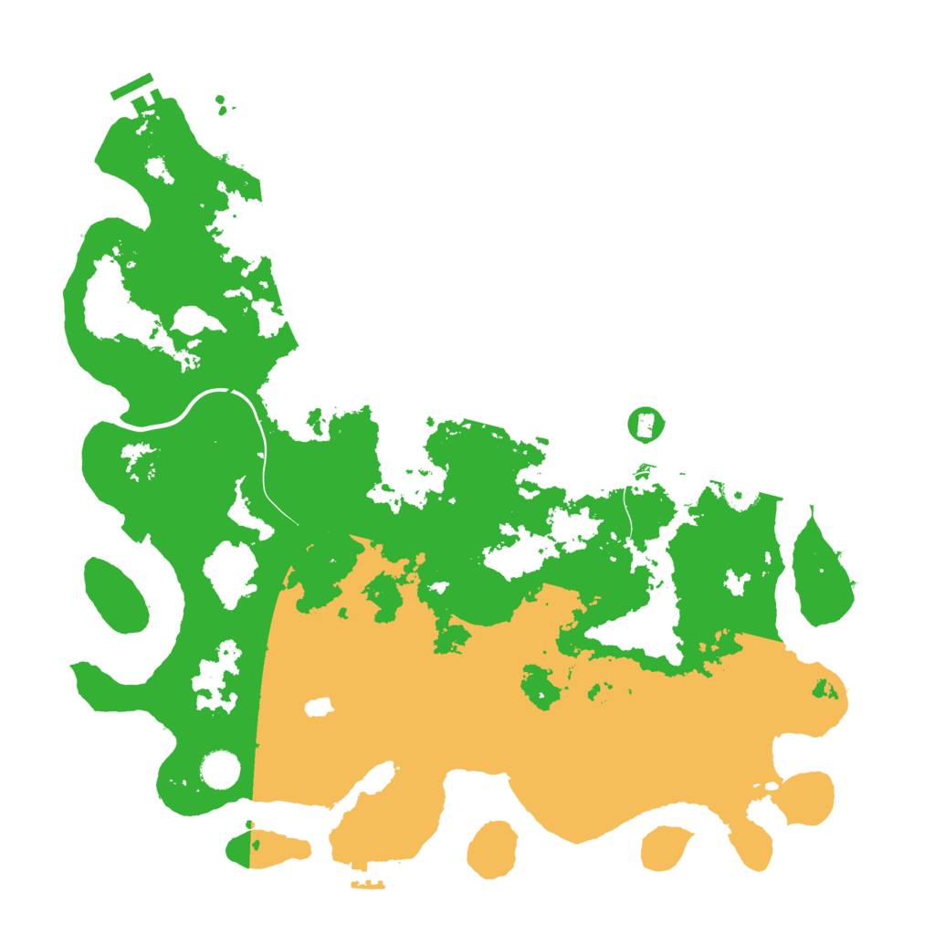 Biome Rust Map: Procedural Map, Size: 4200, Seed: 898448139