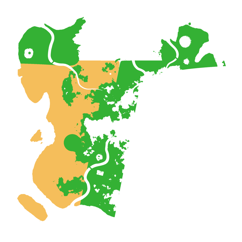 Biome Rust Map: Procedural Map, Size: 3750, Seed: 247942740