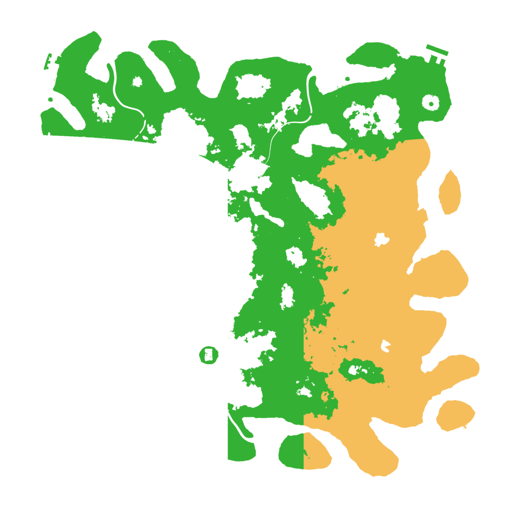 Biome Rust Map: Procedural Map, Size: 4500, Seed: 900790432