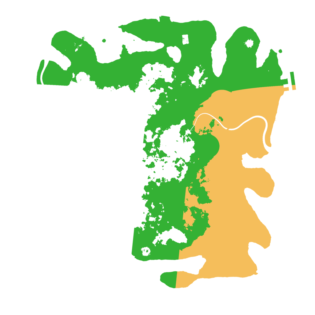 Biome Rust Map: Procedural Map, Size: 3500, Seed: 1898189081