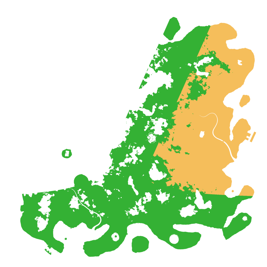 Biome Rust Map: Procedural Map, Size: 5000, Seed: 15036921