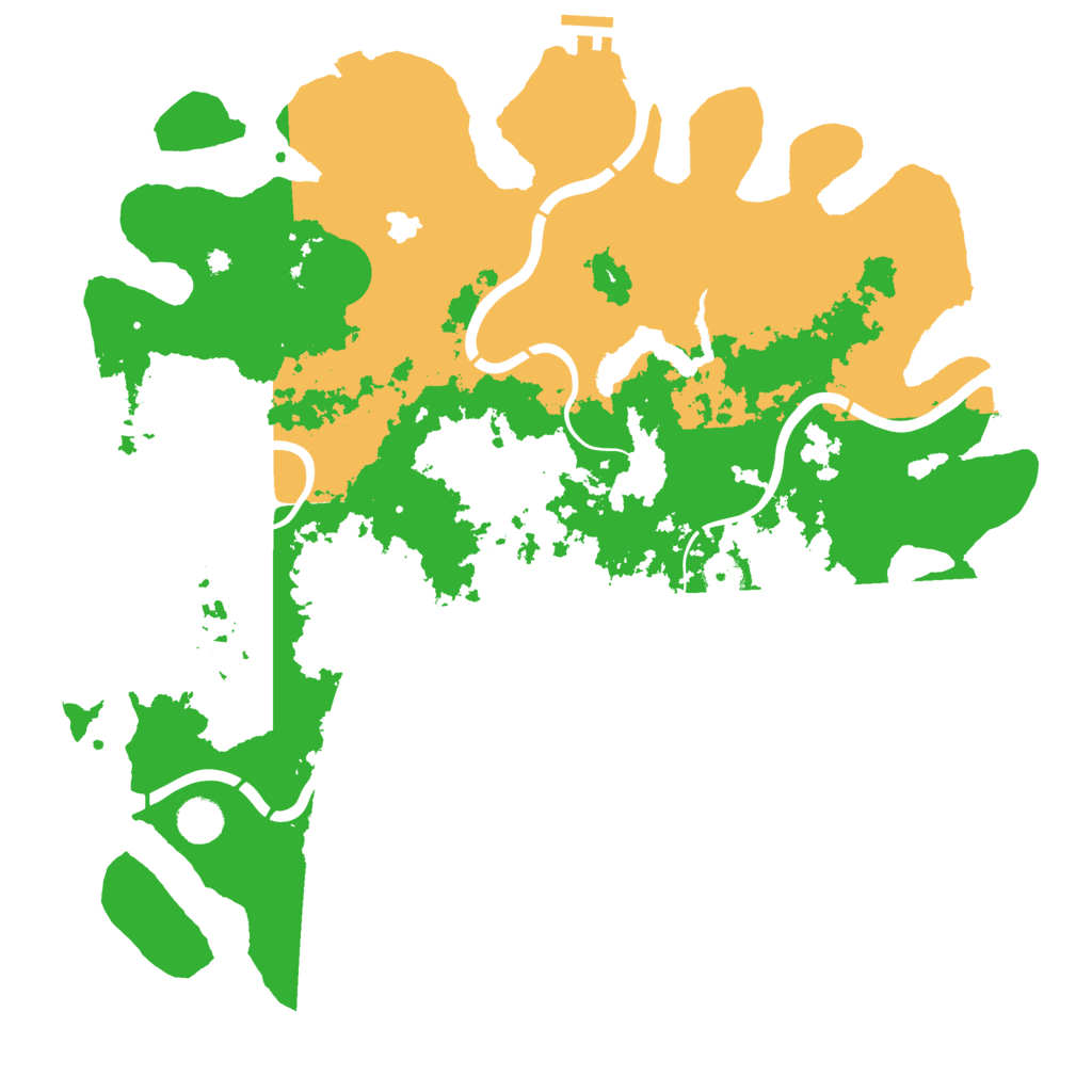 Biome Rust Map: Procedural Map, Size: 4250, Seed: 1091893436