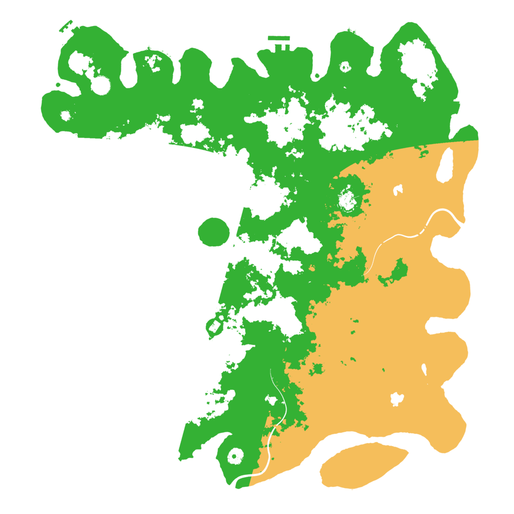 Biome Rust Map: Procedural Map, Size: 4750, Seed: 36742585