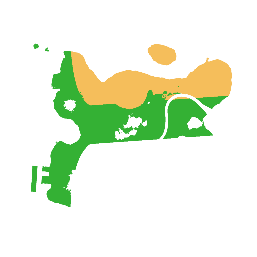 Biome Rust Map: Procedural Map, Size: 2000, Seed: 567549925