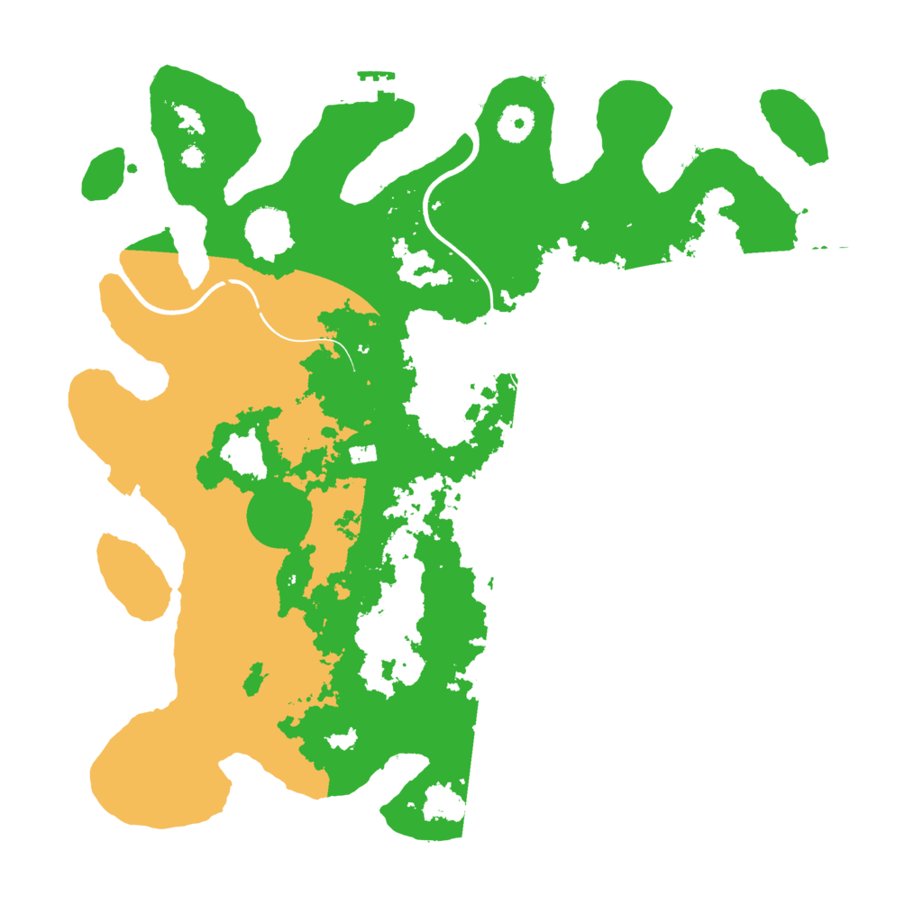 Biome Rust Map: Procedural Map, Size: 3750, Seed: 834673503
