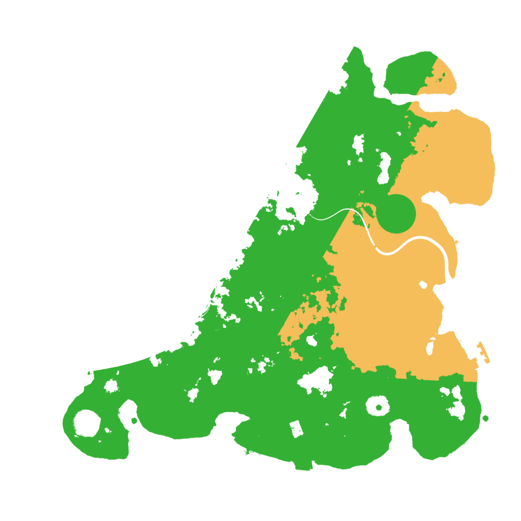 Biome Rust Map: Procedural Map, Size: 3500, Seed: 773890730