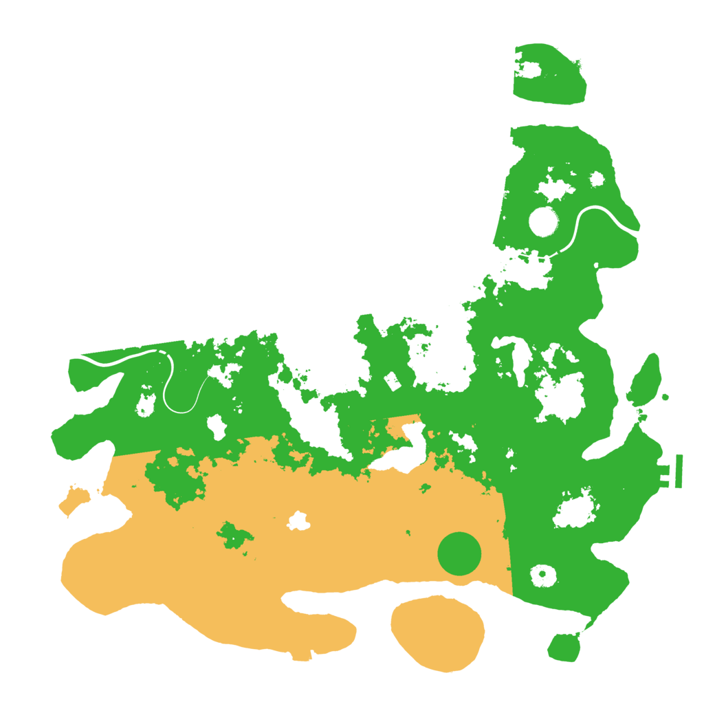 Biome Rust Map: Procedural Map, Size: 4250, Seed: 1954462830