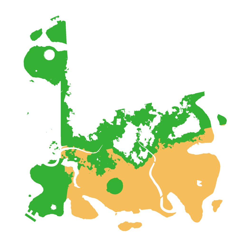 Biome Rust Map: Procedural Map, Size: 4000, Seed: 910211619